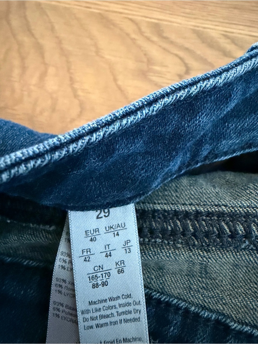 SPANX Dark Blue High-Rise Skinny Jeans - Picture 3 of 4